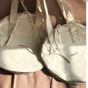 Orseund Iris Circle Canvas Tote